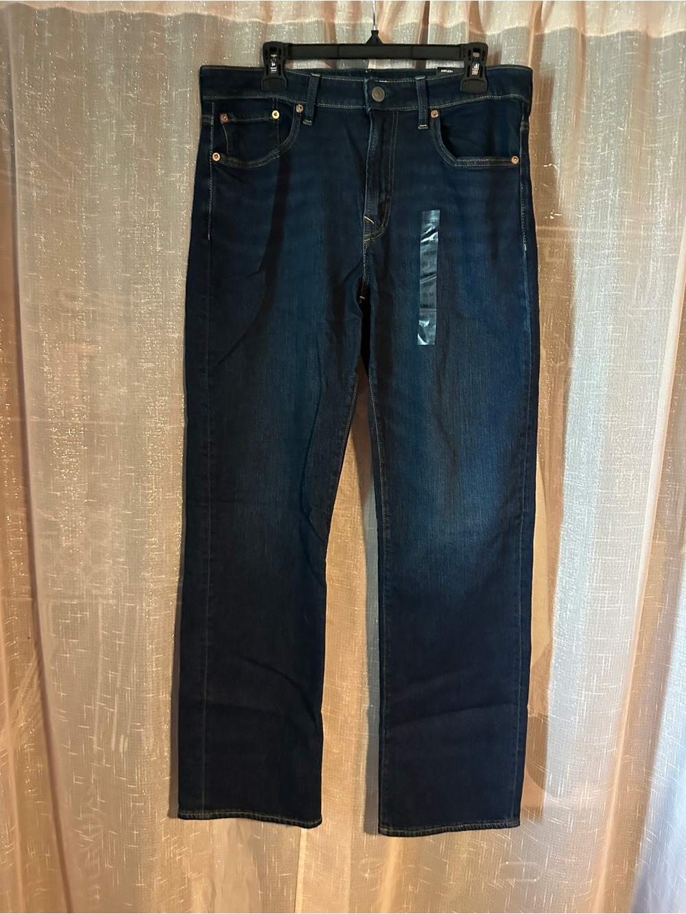 American Eagle Outfitters Men’s Dark Indigo Bootcut Jeans